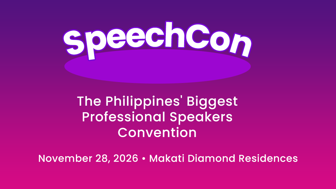 Speechcon the Philippines' Biggest Annual Professional Speakers Convention